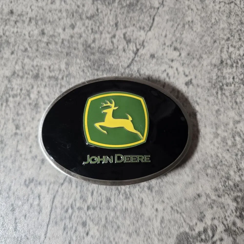 John Deere licensed product maded by Spec-Cast, Leaping Deer Logo on black
